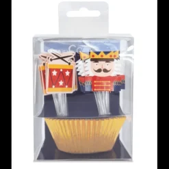 Moules En Papier*SCRAPCOOKING 24 Caissettes Cupcakes + 24 Cake Toppers Casse Noisette