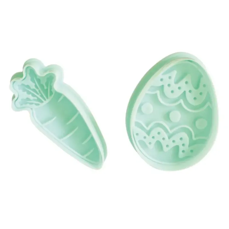 Emporte Pièce - Découpoir Pâtisserie|Ustensiles Pâtisserie*SCRAPCOOKING 2 Emporte Pièces avec Ejecteur Pâques