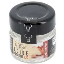 Additifs Alimentaires*PATISDECOR Acide Ascorbique 10 g Patisdécor