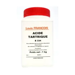Additifs Alimentaires*LOUIS FRANCOIS Acide Tartrique 1 kg E334