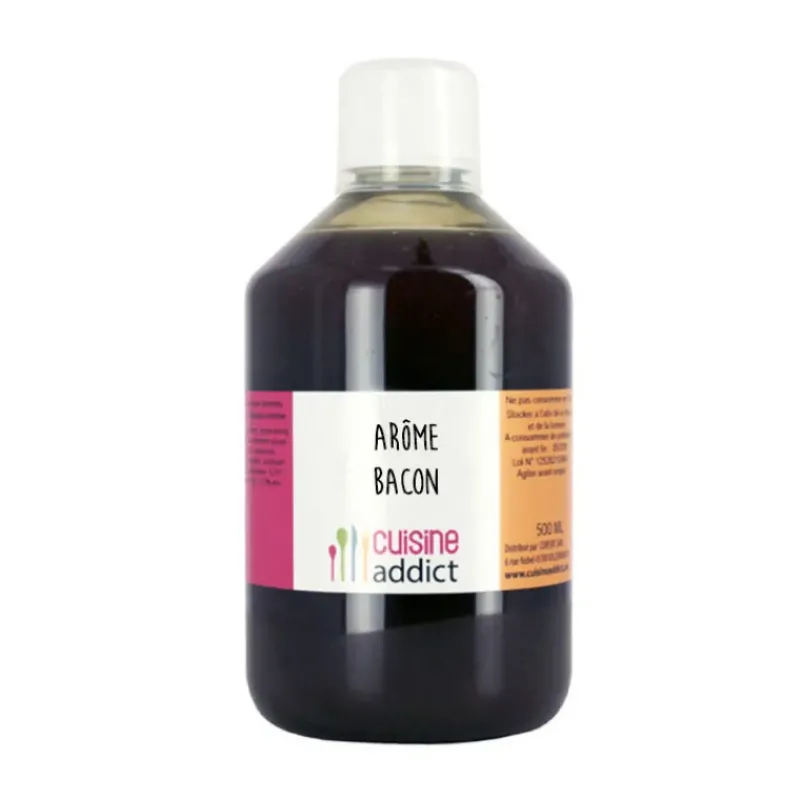 Arômes Alimentaires*CUISINEADDICT Arôme alimentaire Bacon 500ml