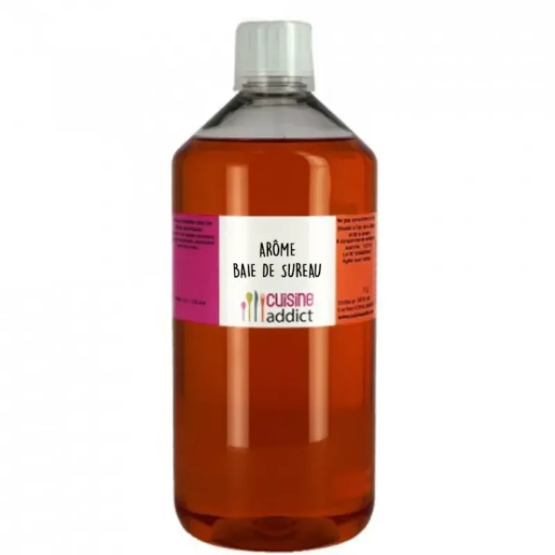 Arômes Alimentaires*CUISINEADDICT Arôme Alimentaire Baie de Sureau 1 L