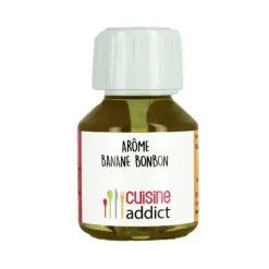 Arômes Alimentaires*CUISINEADDICT Arôme alimentaire Banane Bonbon 58 ml