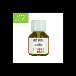 Produits Bio|Arômes Alimentaires*CUISINEADDICT Arôme Alimentaire Bio Amande 58 ml
