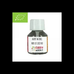 Produits Bio|Arômes Alimentaires*CUISINEADDICT Arôme Alimentaire Bio Noix de Coco 58 ml