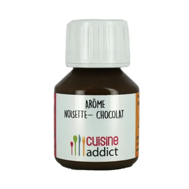 Arômes Alimentaires*CUISINEADDICT Arôme Alimentaire Chocolat Noisette 58 ml