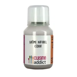 Arômes Alimentaires*CUISINEADDICT Arôme alimentaire naturel Cedrat 115ml