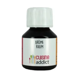 Arômes Alimentaires*CUISINEADDICT Arôme Alimentaire Rhum Brun 58 ml