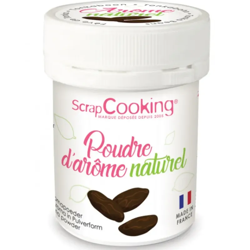 Arômes Alimentaires*SCRAPCOOKING Arôme Naturel en Poudre Fève Tonka 12 g