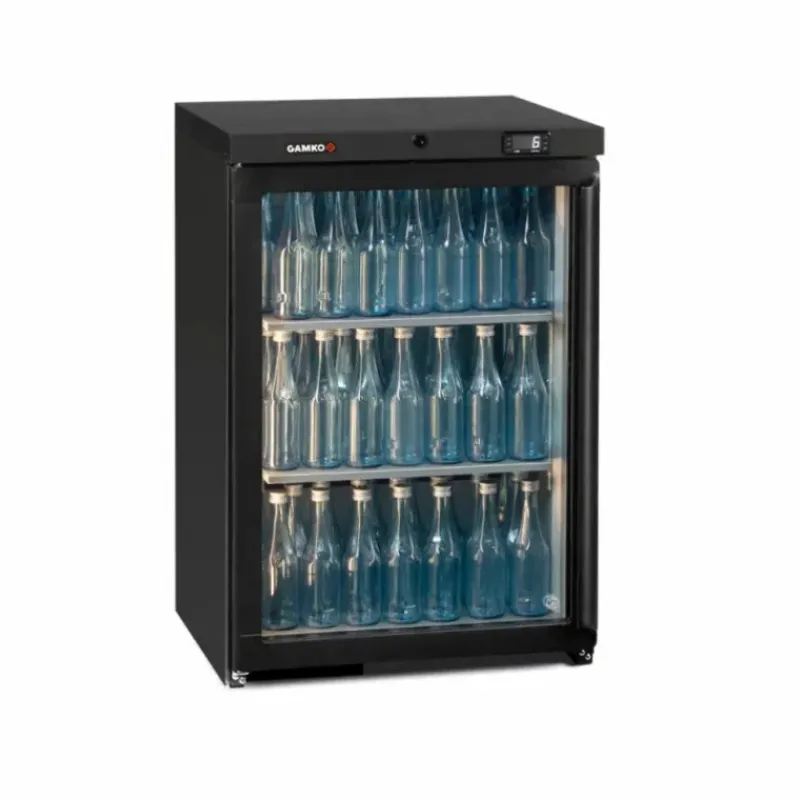 Buffet Self Service|Froid*GAMKO Arrière Bar Réfrigéré 1 Porte Vitrée 151 Bouteilles