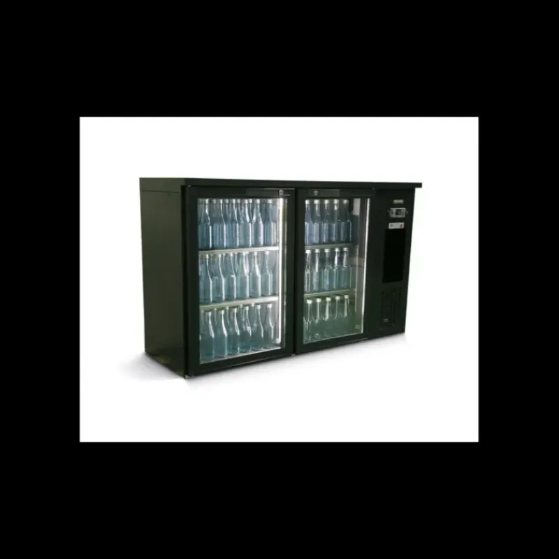 Buffet Self Service|Froid*GAMKO Arrière Bar Réfrigéré Ecoline 333 L 2 Portes Vitrées