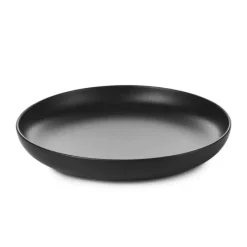 Vaisselle*REVOL Assiette Creuse Porcelaine Noire 27 cm Adélie