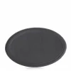 Vaisselle*REVOL Assiette Ovale Ardoise 35 cm Basalt