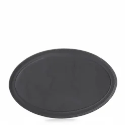 Vaisselle*REVOL Assiette Ovale Ardoise 35 cm Basalt