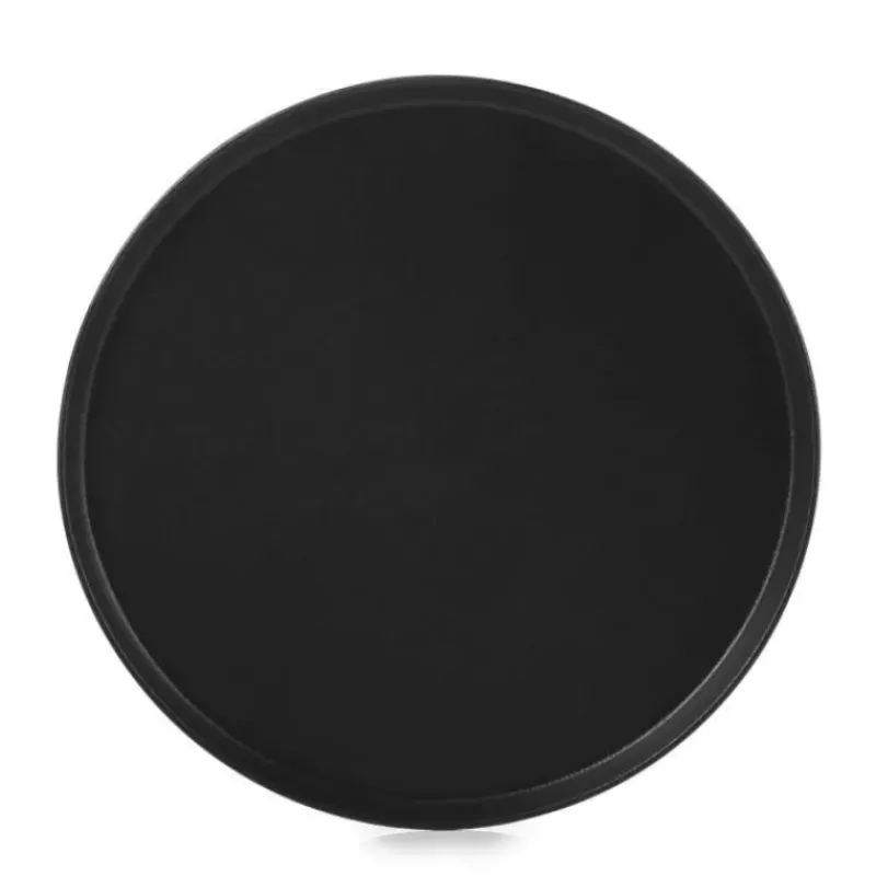 Vaisselle*REVOL Assiette Plate Porcelaine Noire 24 cm Adélie