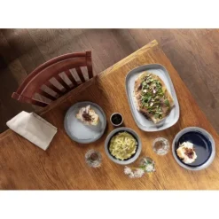 Vaisselle*REVOL Assiette Rectangulaire Blanc Arctique 33 cm No.W