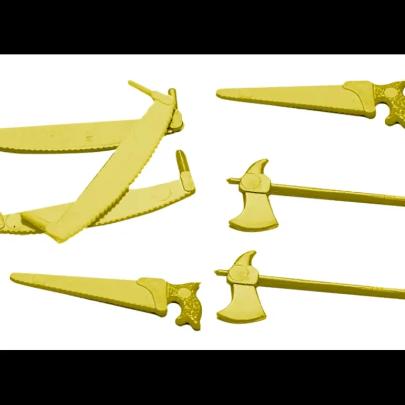 Décoration Gâteau*CUISINEADDICT Assortiment Décors Bûche Outils Or (x300)