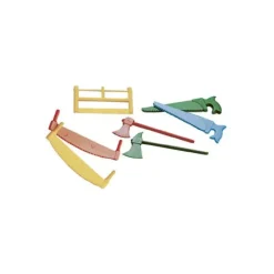 Décoration Gâteau*NORDIA Assortiment Outils Haches et Scies x100