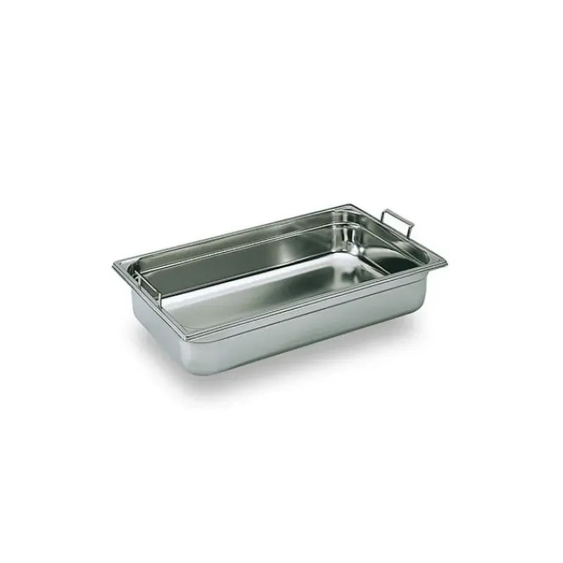 Bac Gastronorme|Bac Gastronorme*MATFER Bac Gastronorme Poignées Escamotables GN 1/1 H 6.5cm Bourgeat