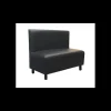 Mobilier Restaurant*2IMAHL Banquette en Simili Cuir Noir Lisbonne