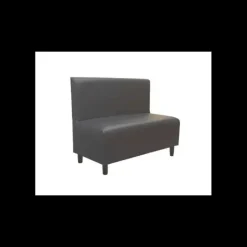 Mobilier Restaurant*2IMAHL Banquette en Tissu Gris Lisbonne