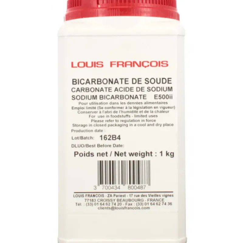 Levures|Additifs Alimentaires*LOUIS FRANCOIS Bicarbonate de Soude 1 kg Louis François