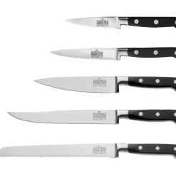 Rangement Couteaux|Couteau À Pain*RICHARDSON Bloc à Couteaux + 5 Couteaux V Sabatier