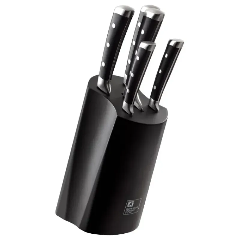 Rangement Couteaux|Blocs Et Portes Couteaux*RICHARDSON Bloc Couteau Pro On-Line 5 Couteaux de Cuisine V Sabatier Sheffield