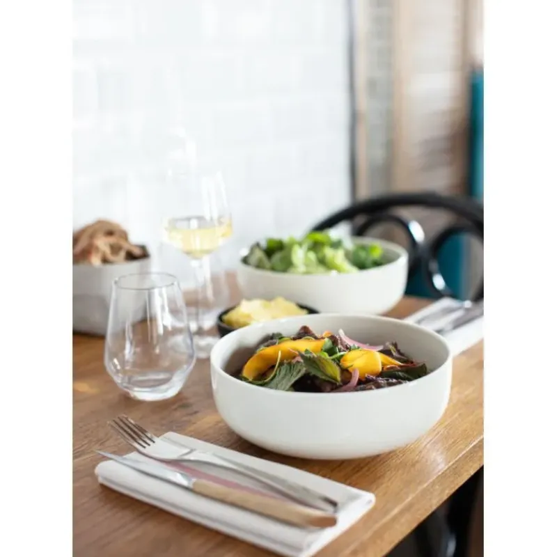 Servir, Présenter|Vaisselle*REVOL Bol à Salade en Porcelaine Ivoire 1,5 L Adélie