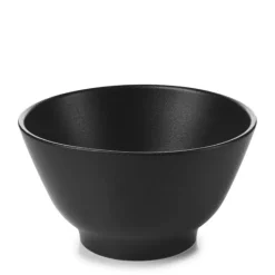Vaisselle*REVOL Bol en Porcelaine Noir 55 cl Adélie