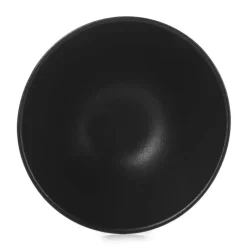Vaisselle*REVOL Bol en Porcelaine Noir 55 cl Adélie