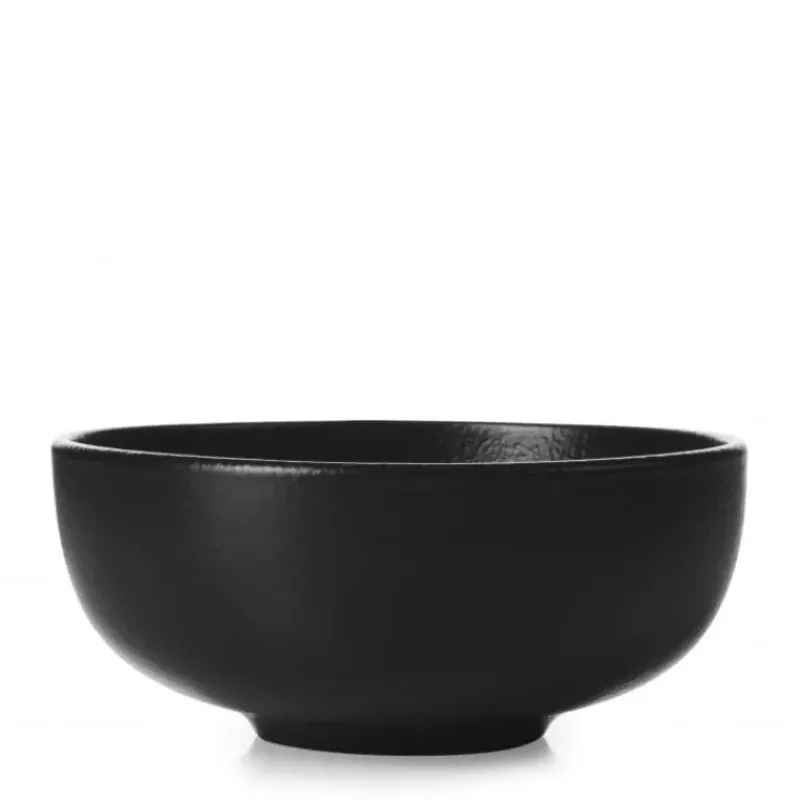 Vaisselle*REVOL Bol en Porcelaine Noir 22 cl Adélie