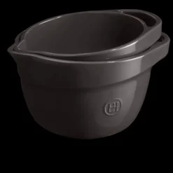 Bassines De Cuisine*EMILE HENRY Bol Pâtissier en Céramique 2,5 L Fusain