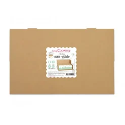 Emballage Alimentaire*SCRAPCOOKING Boîte à Gâteau en Carton 35 x 11 x 11 cm (x2)