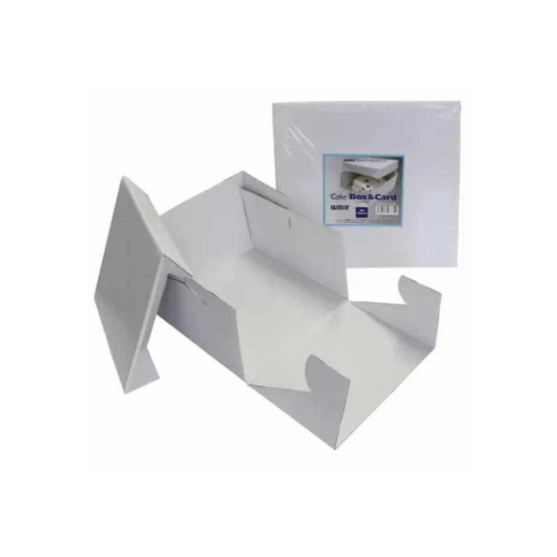 Emballage Alimentaire*PME Boîte à Gâteau 20x20x15 cm