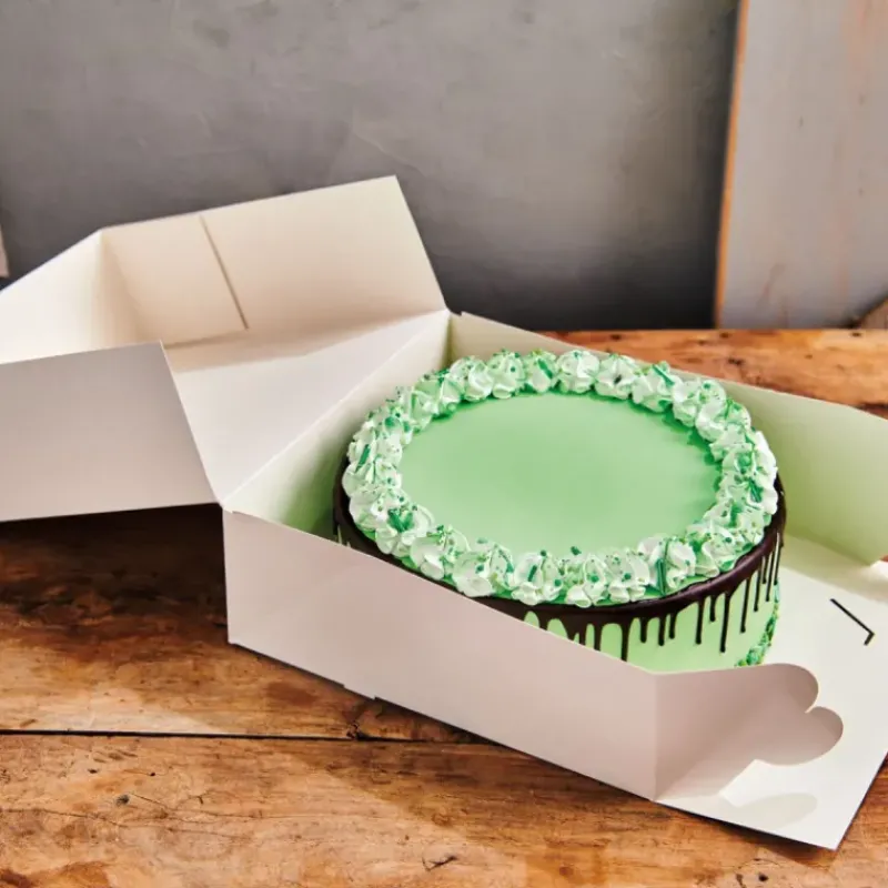 Emballage Alimentaire*FUNCAKES Boîte à Gâteau 32x32x11.5 cm (x2)