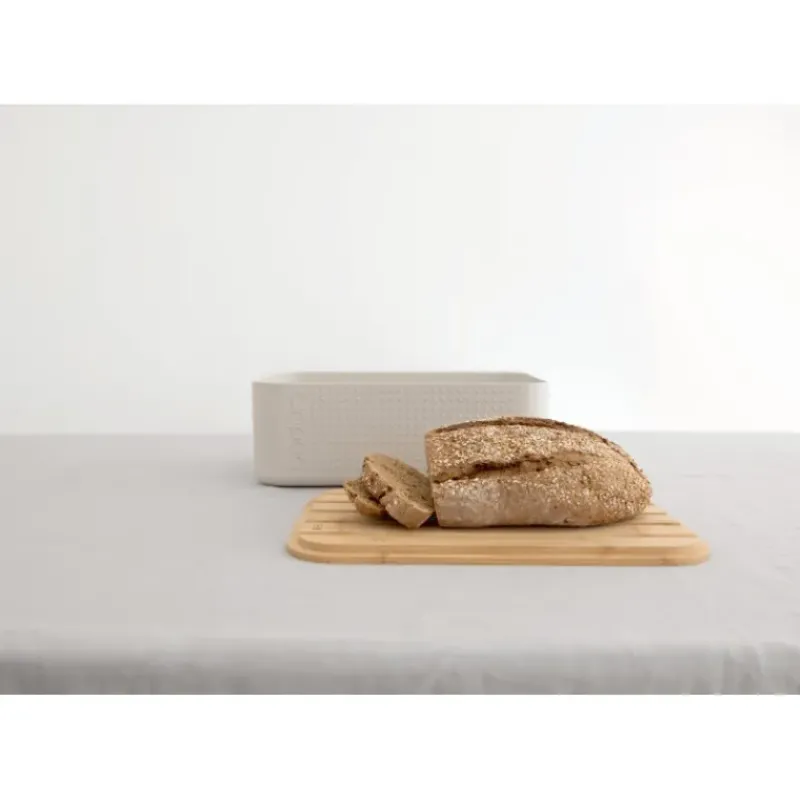 Conservation*BODUM Boîte à Pain 29 x 19 cm x H 11 cm Crème BISTRO