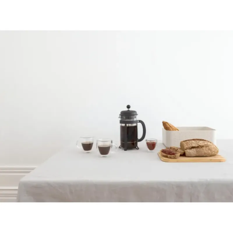 Conservation*BODUM Boîte à Pain 29 x 19 cm x H 11 cm Crème BISTRO