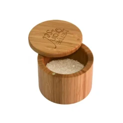 Moulin*TOTALLY BAMBOO Boîte à Sel Magnétique en Bambou