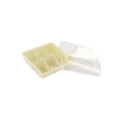 Emballage Alimentaire*GATODECO Boîte Blanche pour 6 Macarons Gatodéco