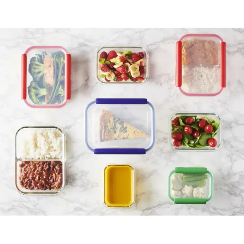 Conservation*MASTRAD Boîte de Conservation Connectée 640 ml Orange Stor'eat