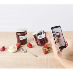 Conservation*MASTRAD Boîte de Conservation Connectée 370 ml Vert Stor'eat