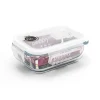 Plat De Cuisson|Conservation*PEBBLY Boîte de Conservation en Verre Rectangle 400 ml