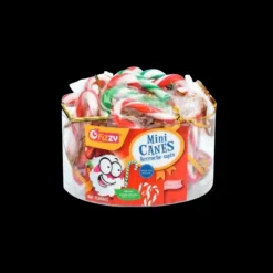 Confiserie*CUISINEADDICT Boîte de Mini Sucre d'Orge Décoration Sapin De Noël Fizzy