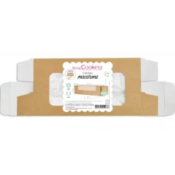 Emballage Alimentaire*SCRAPCOOKING Boîte Macaron en Carton 21,5 x 6,8 x 4,8 cm (x2)
