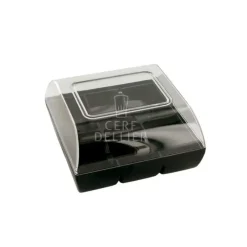 Emballage Alimentaire*GATODECO Boîte Noire pour 6 Macarons Gatodéco
