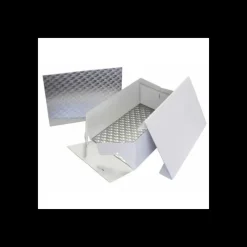 Emballage Alimentaire*PME Boîte Pâtissière avec Support à Gâteau Rectangulaire 38 x 27,8 cm