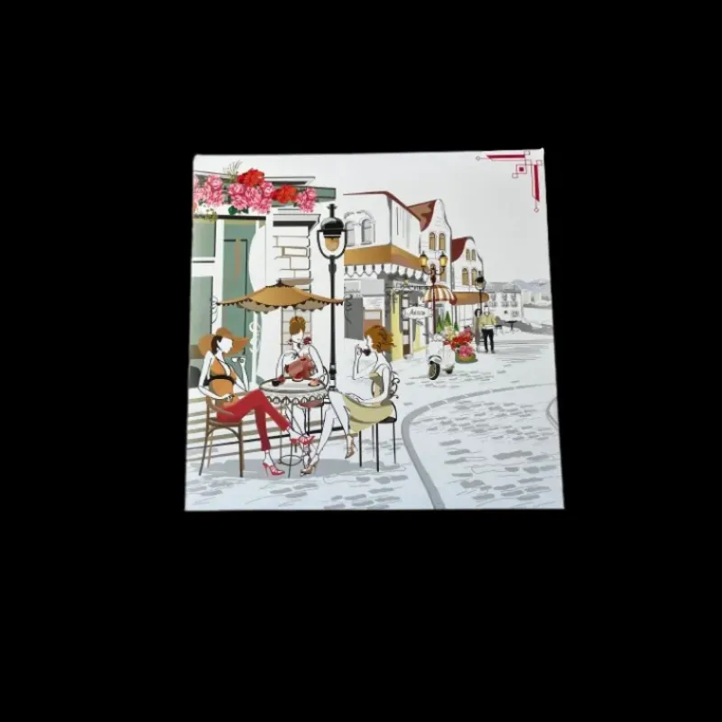 Emballage Alimentaire*CUISINEADDICT Boîte pâtissière Balade Gourmande - 16 x H 5 cm - (x50)