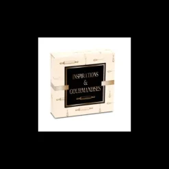 Emballage Alimentaire*CUISINEADDICT Boîte pâtissière Inspirations et Gourmandises - 23 x H 5 cm - (x50)