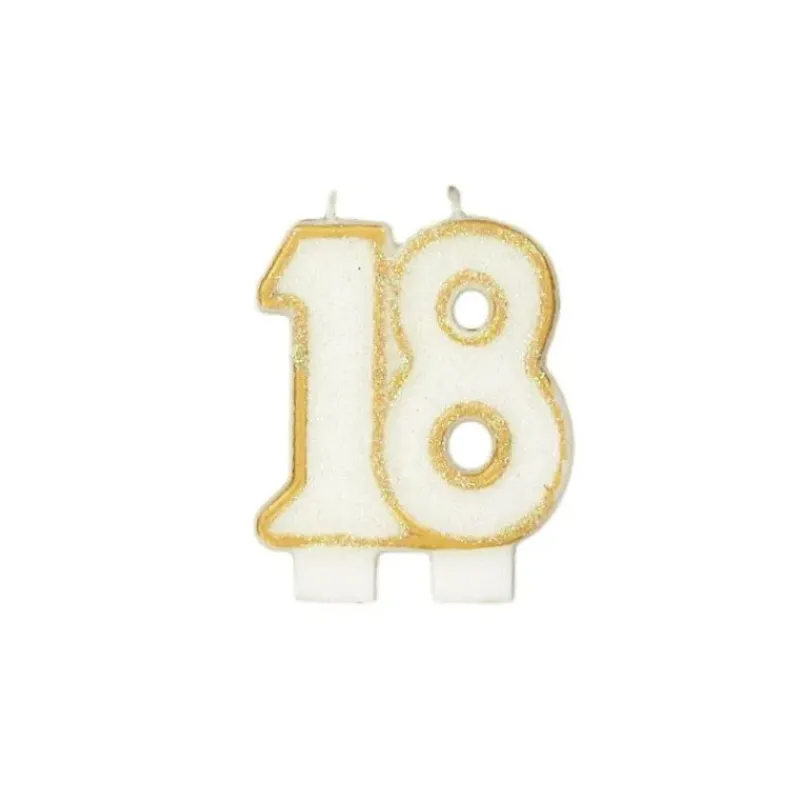 Décoration Gâteau*GATODECO Bougie Anniversaire 18 ans Gatodéco